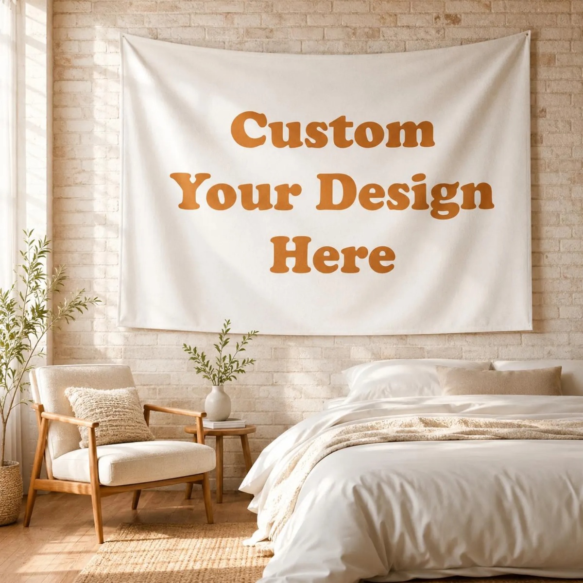 Home Textiles & Decorations - パーソナライズされたカスタムタペストリー—誕生日、結婚式、ハロウィン、クリスマス、パーティーに適したユニークなホームデコレーション。