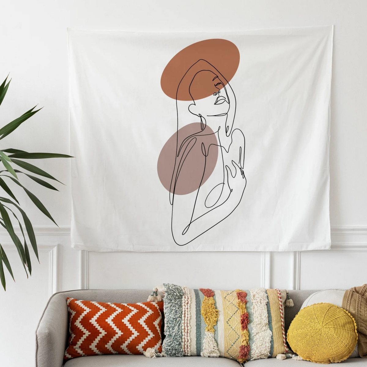 パーソナライズされたカスタムタペストリー—誕生日、結婚式、ハ - Home Textiles & Decorations のレビューと価格