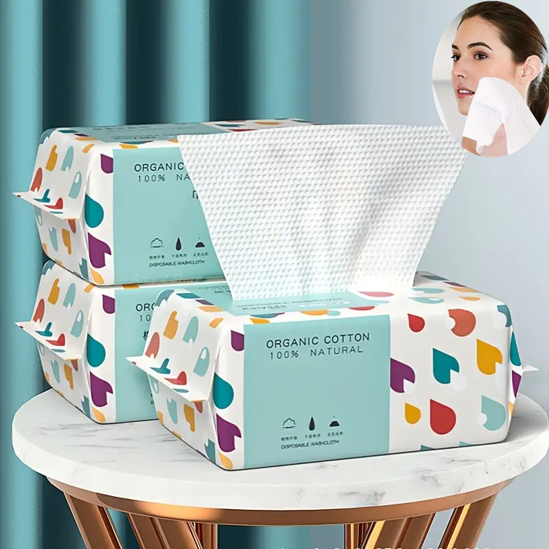 使い捨て厚手フェイスタオル,メイク落とし用ソフトワイプ,ドラ - Home Textiles Face Towel のレビューと価格