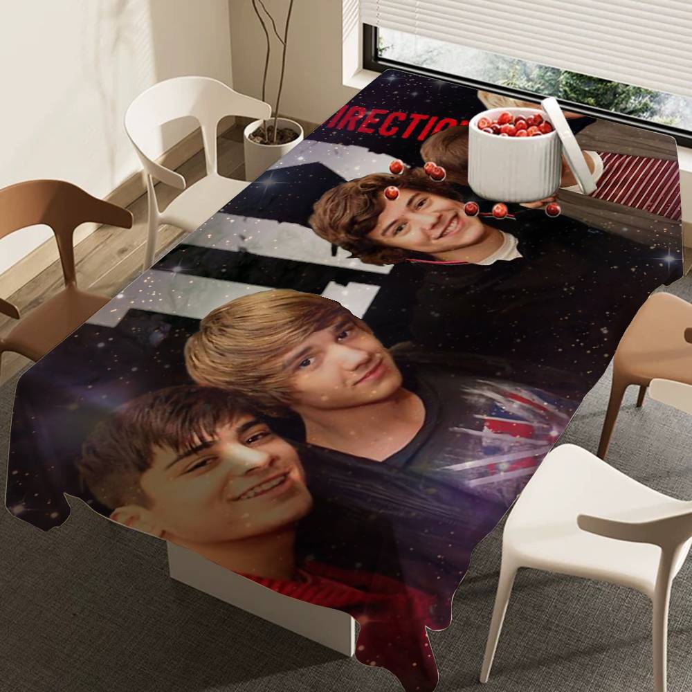 O-One D-Direction バンド柄テーブルクロス  - Home Textiles Direct のレビューと価格