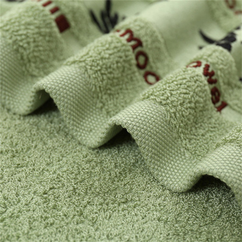 2 個タオルセット竹繊維バスハンドフェイスタオル 34 ×  - Home Textiles Face Towel のレビューと価格